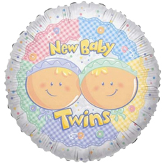 New Baby Twins Balloon